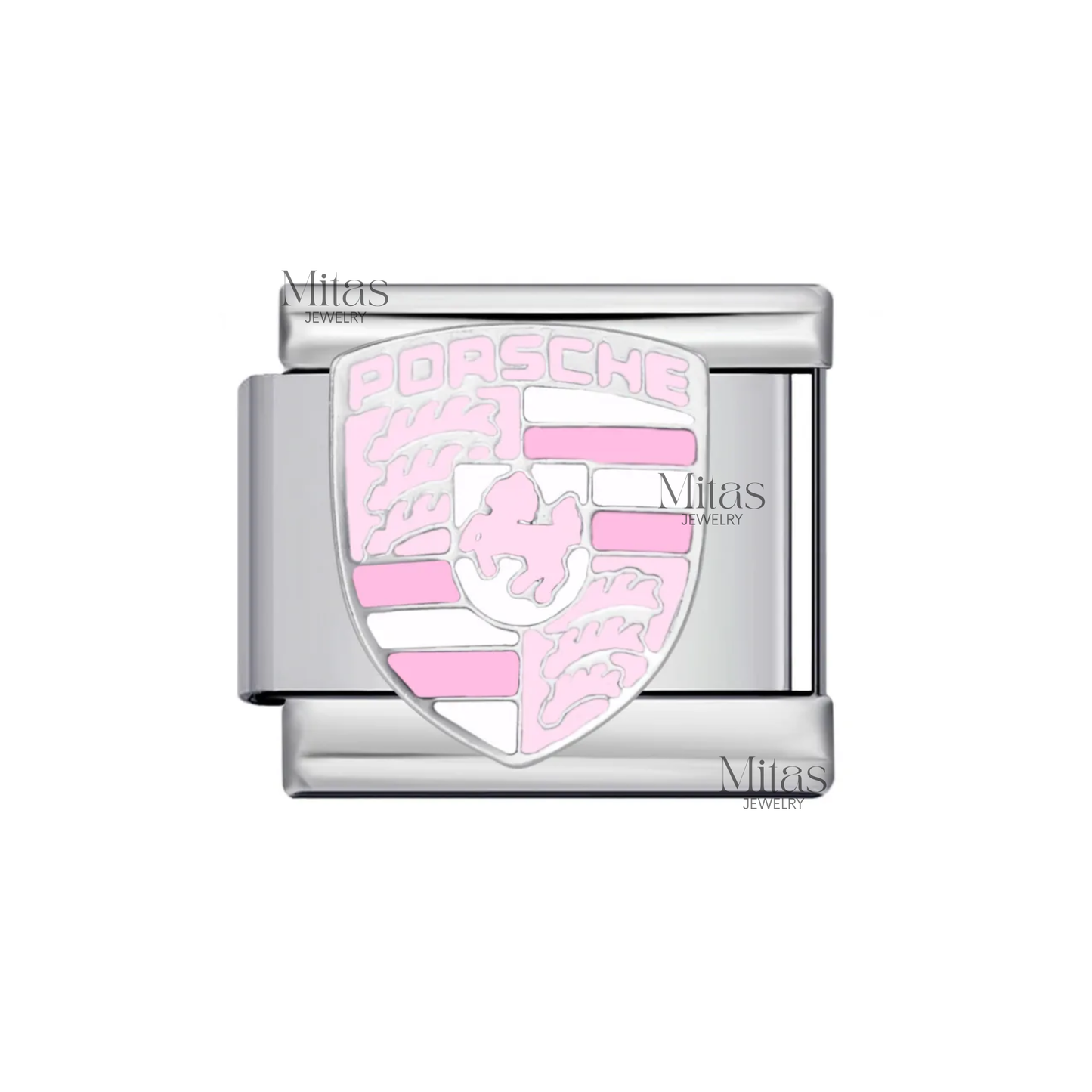 Porsche Charms Plateado - Dorado - Rosa