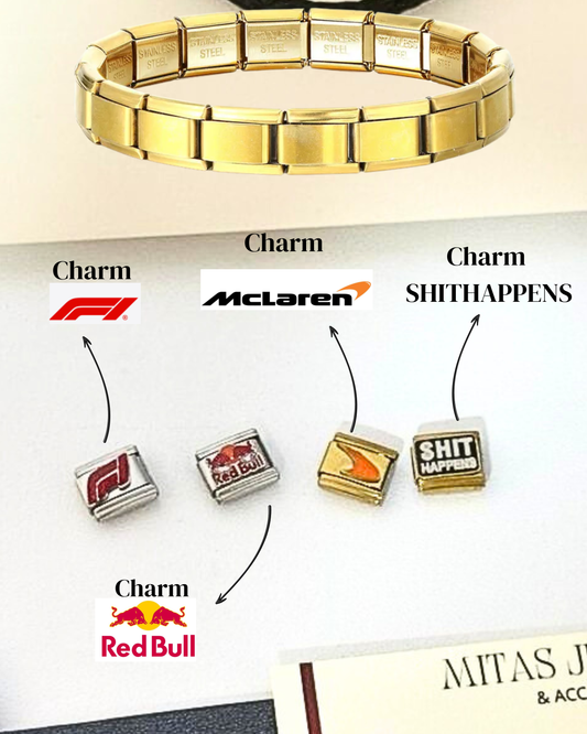 Brazalete Italiano Dorado