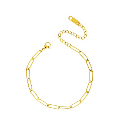 Brazalete Tipo Clip Dorado