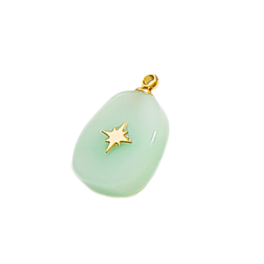 Colgante Piedra Aqua