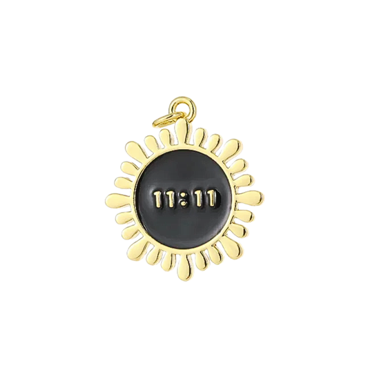 Colgante 11:11 Negro