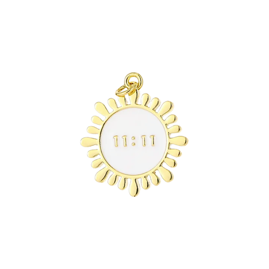 Colgante 11:11 Blanco