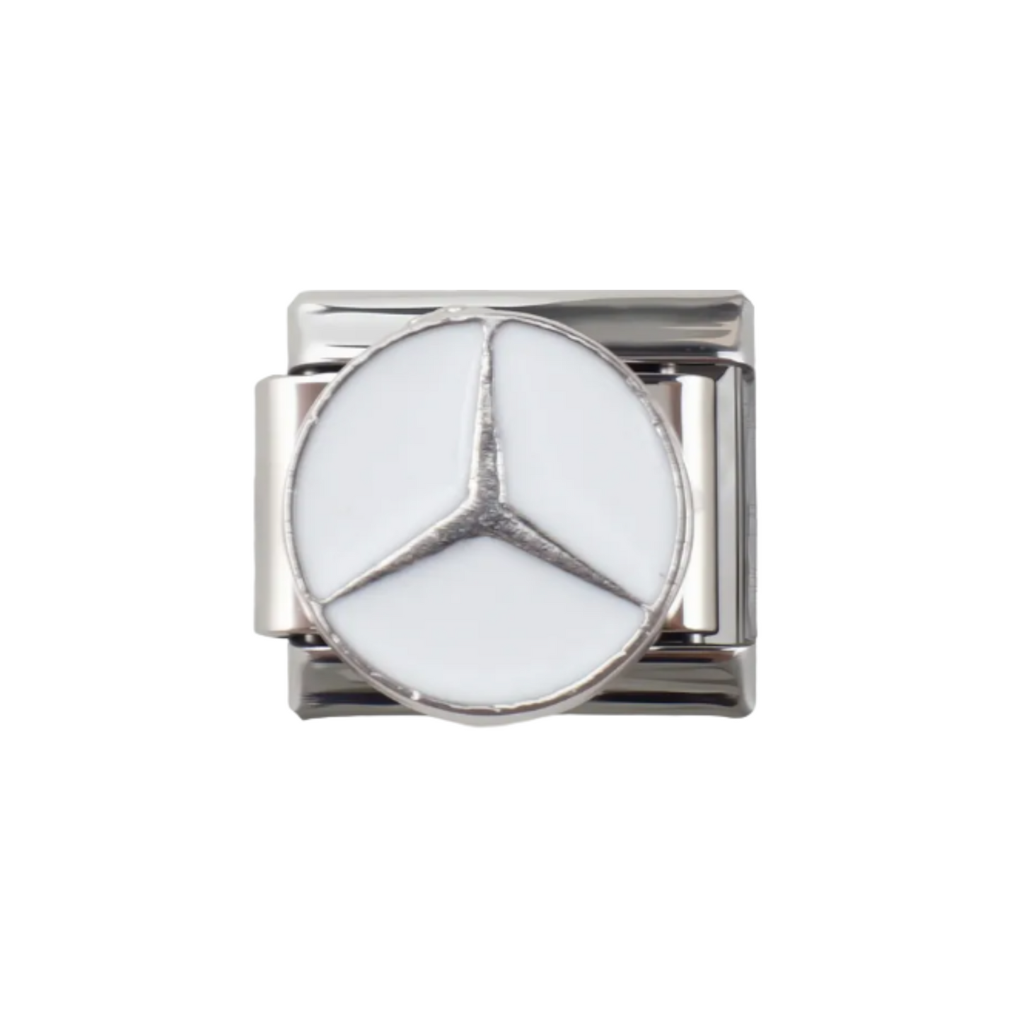 Charm Mercedes Benz Plateado & Dorado