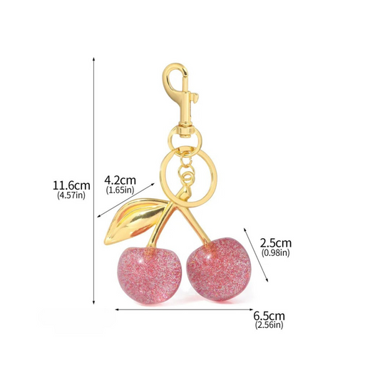 Llavero Cereza Rosa
