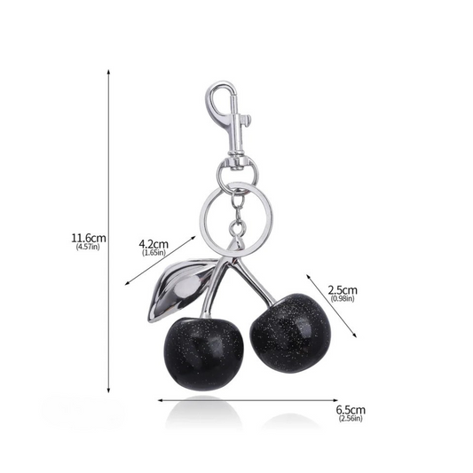 Llavero Cereza Negro