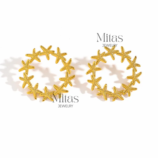 Pendientes Estrella de Mar