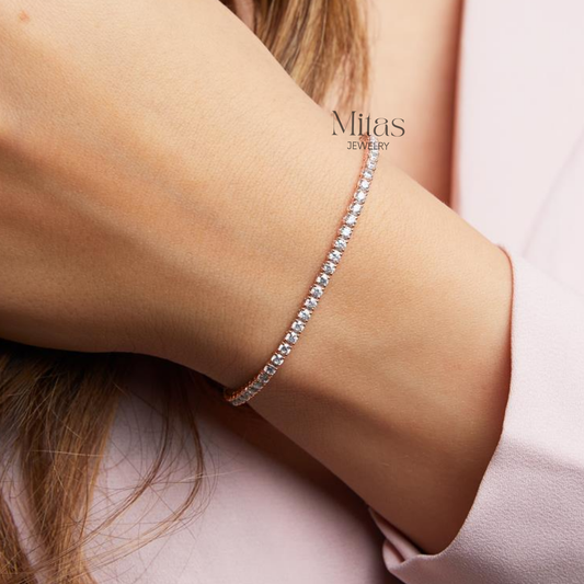 Brazalete Tennis Rosa