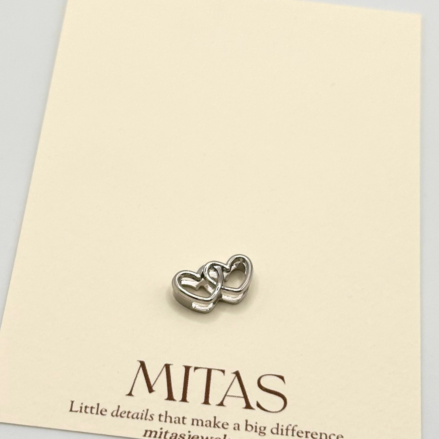 Charm 2 Corazones