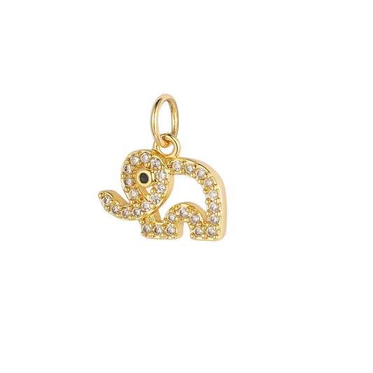 Colgante Elefante Dorado