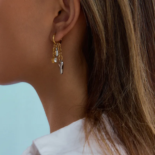 Aretes Colgantes Desmontables