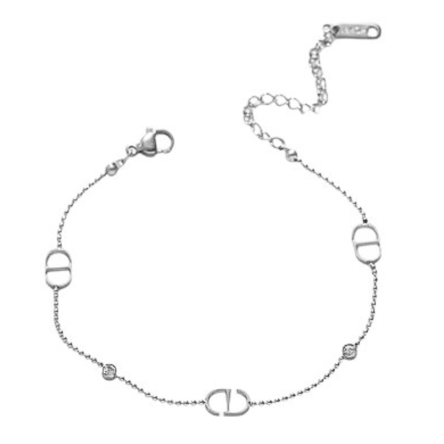 Brazalete CD Plateado