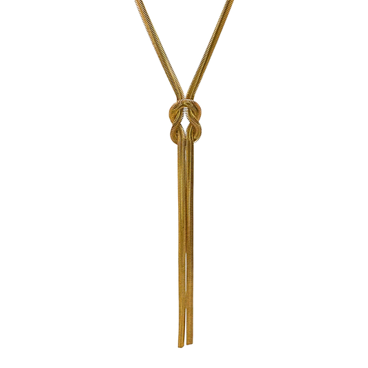 Collar Nudo Dorado