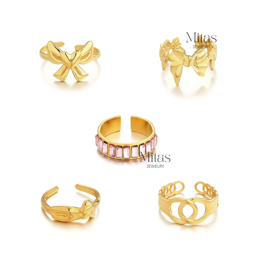 Set Anillos Love