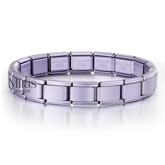Brazalete Italiano Lavanda Púrpura