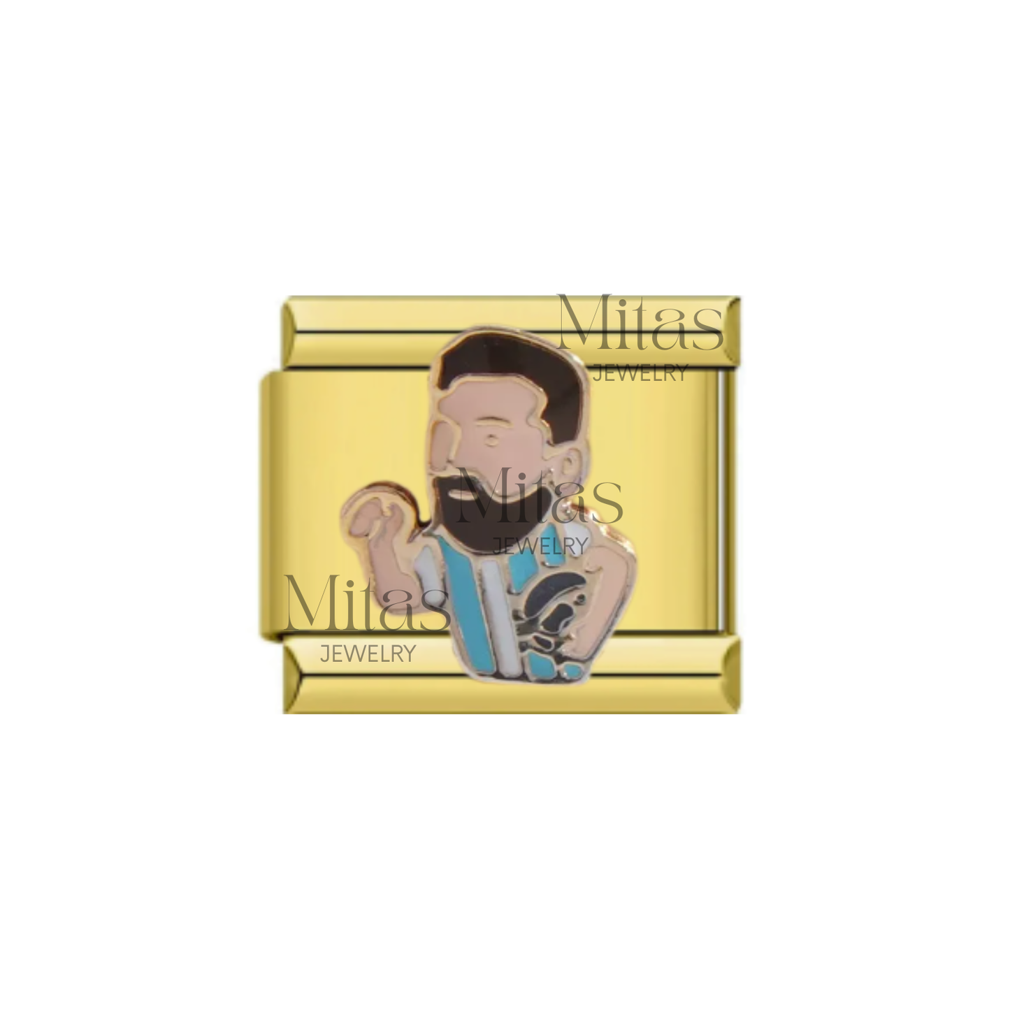 Messi Charm Dorado