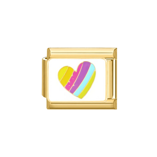 Charm Heart Full of Colors