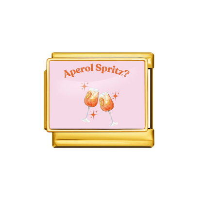 Aperol Spritz? Charm Plateado & Dorado