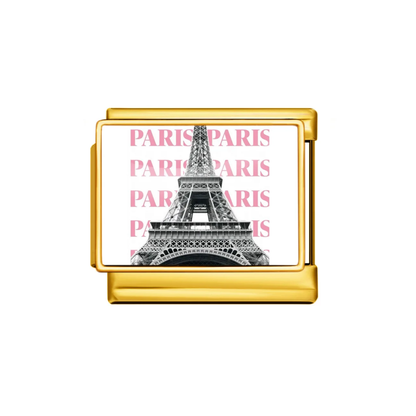 Paris Charm Plateado & Dorado