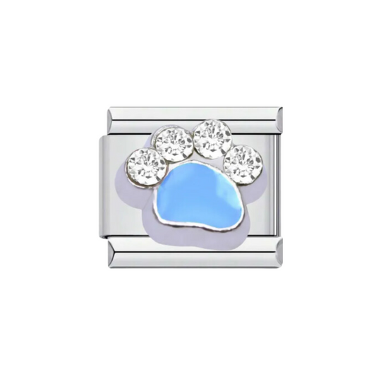 Charm Huellita Azul