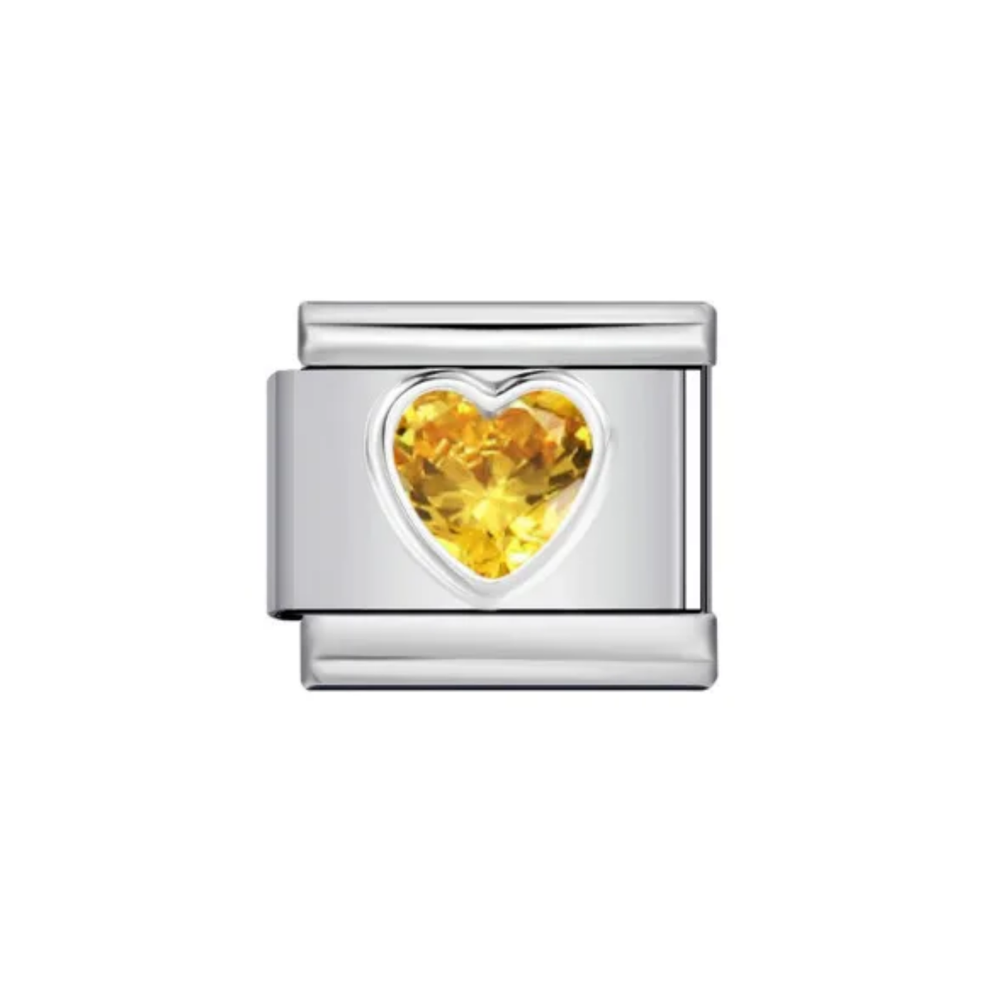 Charm Corazón Celeste/Amarillo/Verde/Rosa