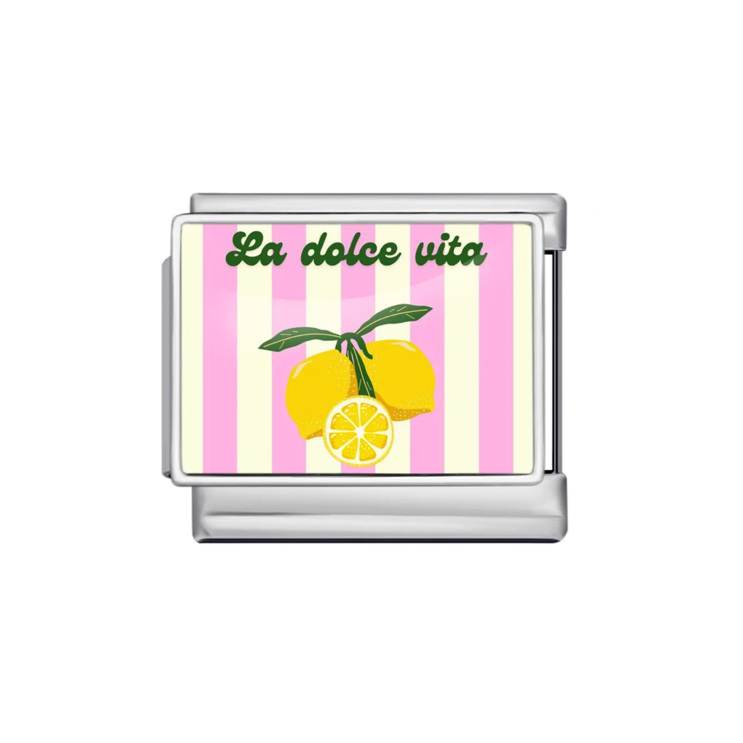 La Dolce Vita Charm Plateado & Dorado