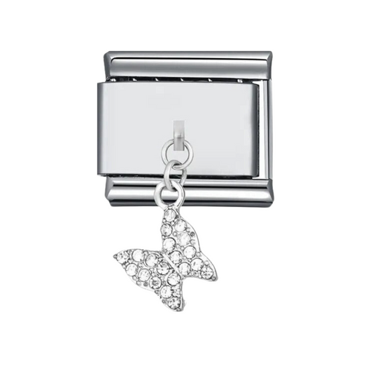 Charm Colgante Mariposa Sparkle
