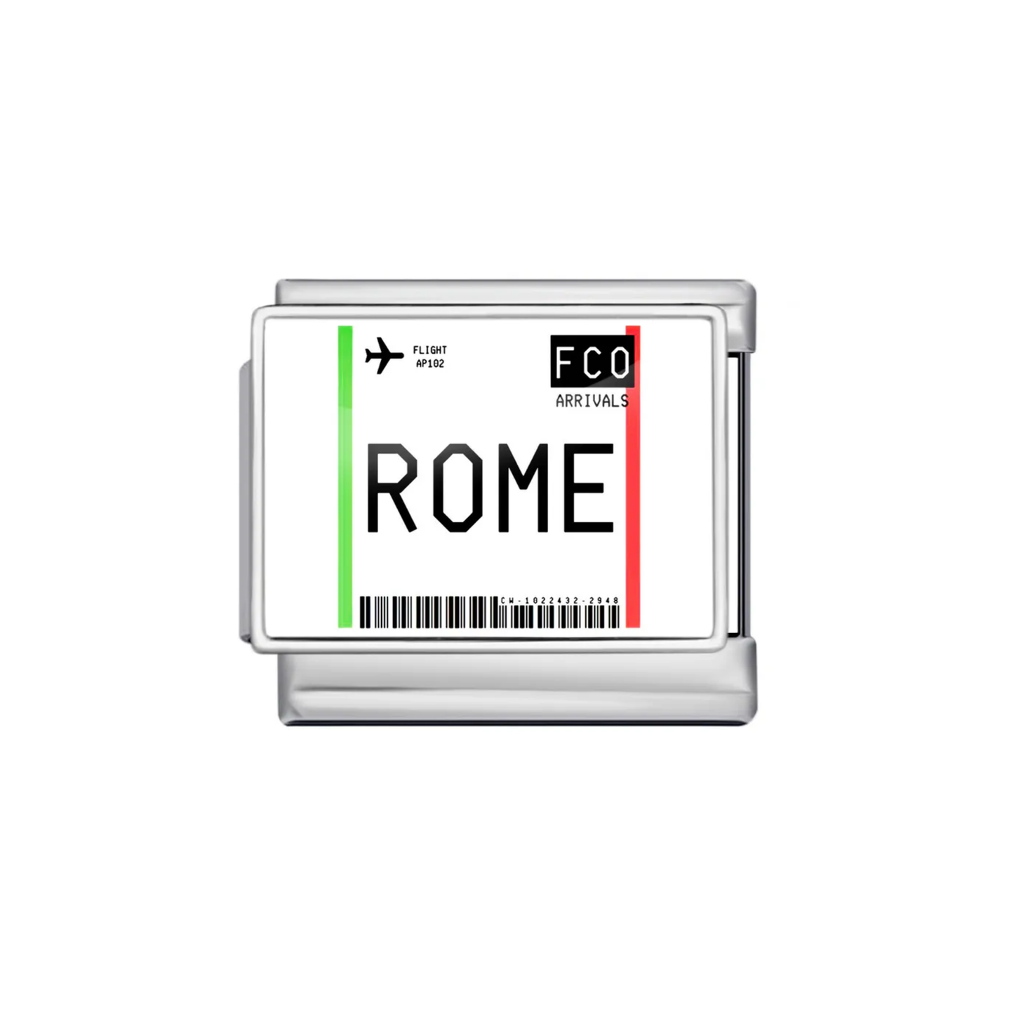 Rome Charm Plateado & Dorado