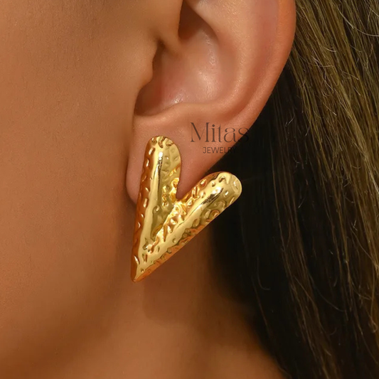 Aretes Corazón
