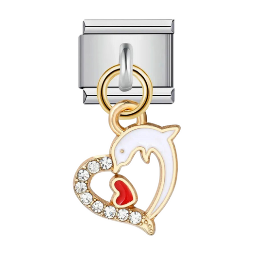 Love Dolphin Charm
