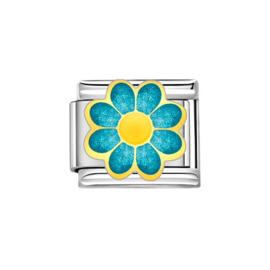 Charm Flor Azul