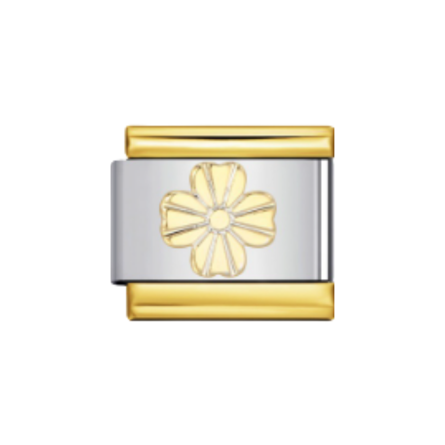 Golden Flower Charm