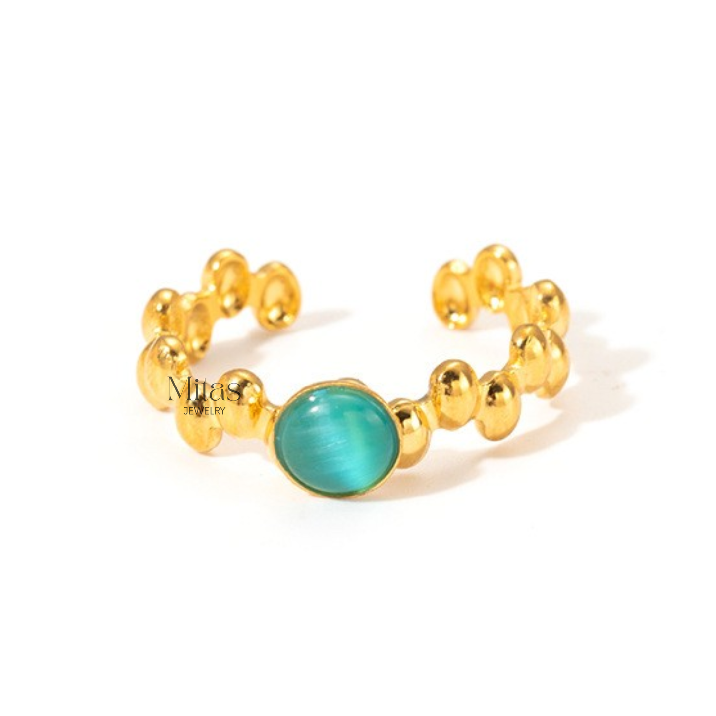 Anillo & Detalle Celeste