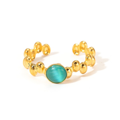 Anillo & Detalle Celeste