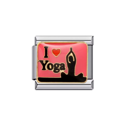 Charm I Love Yoga