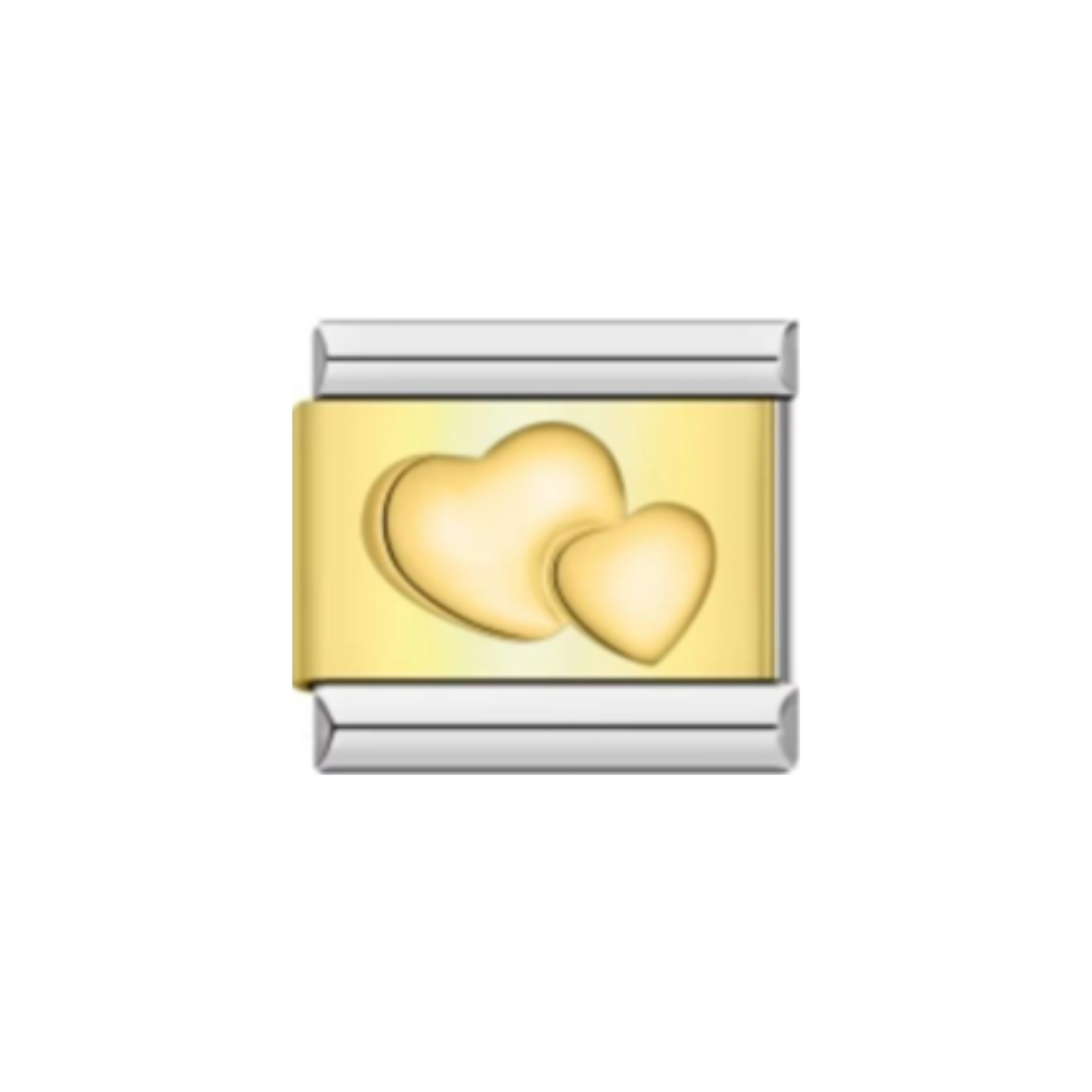 Charm Corazones Dorados
