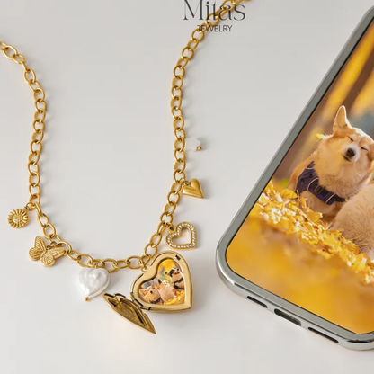 Collar Charm y Relicario