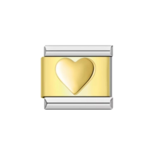 Charm Corazón Dorado
