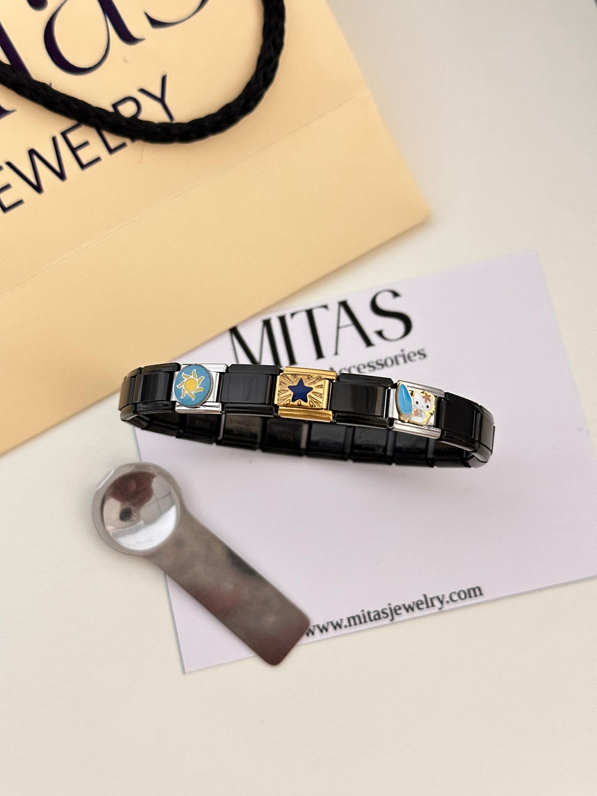 Brazalete Italiano Negro