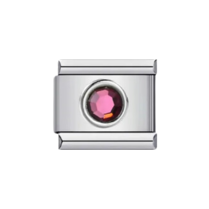 Charm Piedra Circular de Colores