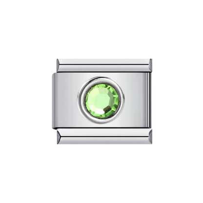 Charm Piedra Circular de Colores