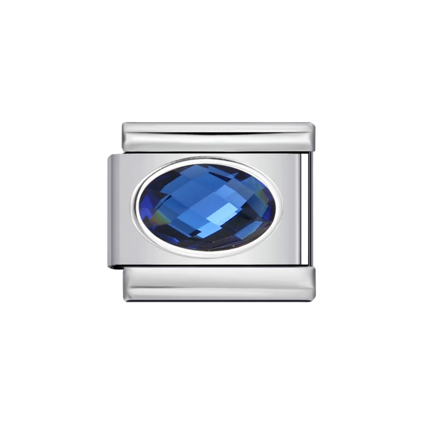 Charm Plateado Piedras de Colores