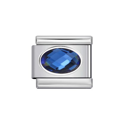 Charm Plateado Piedras de Colores