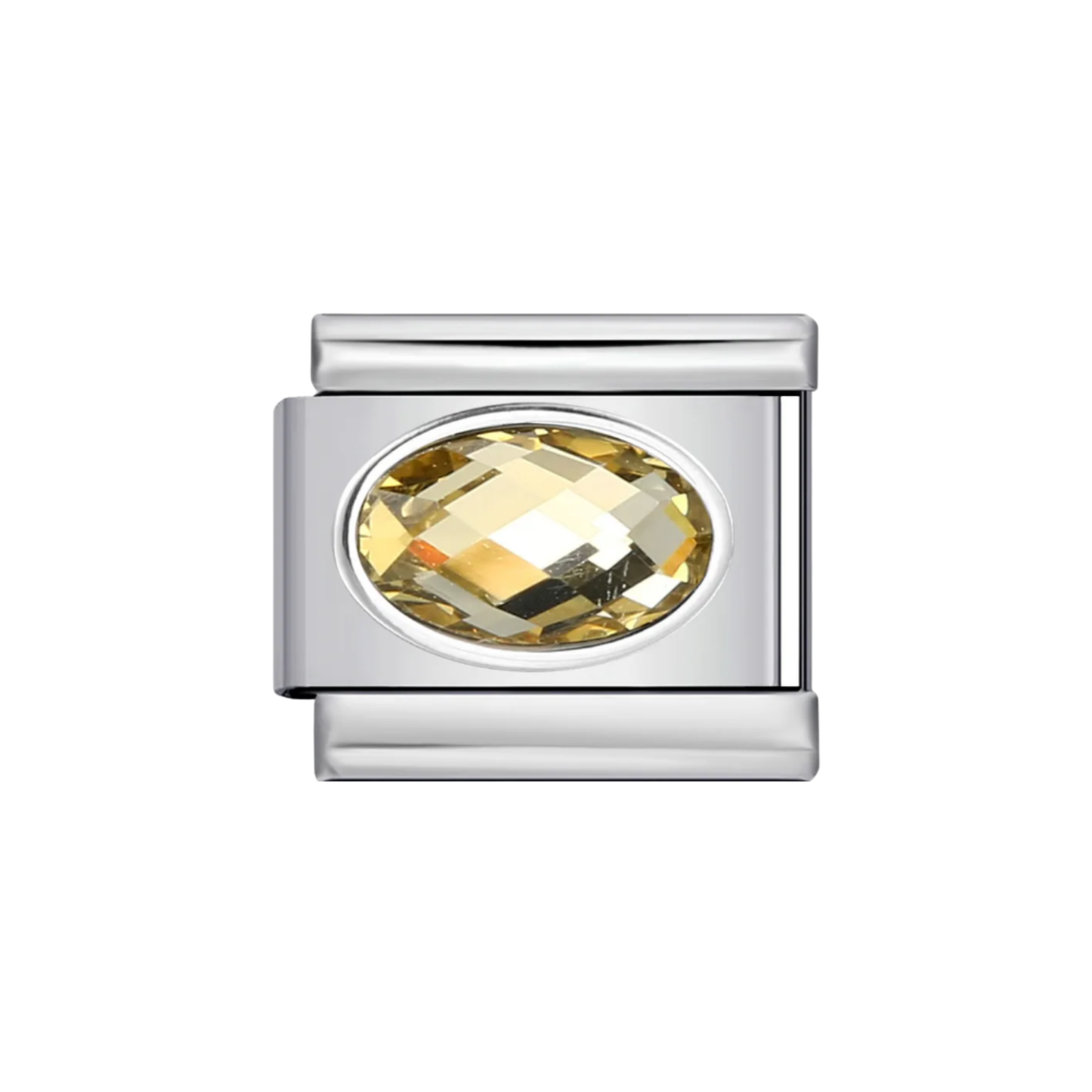 Charm Plateado Piedras de Colores