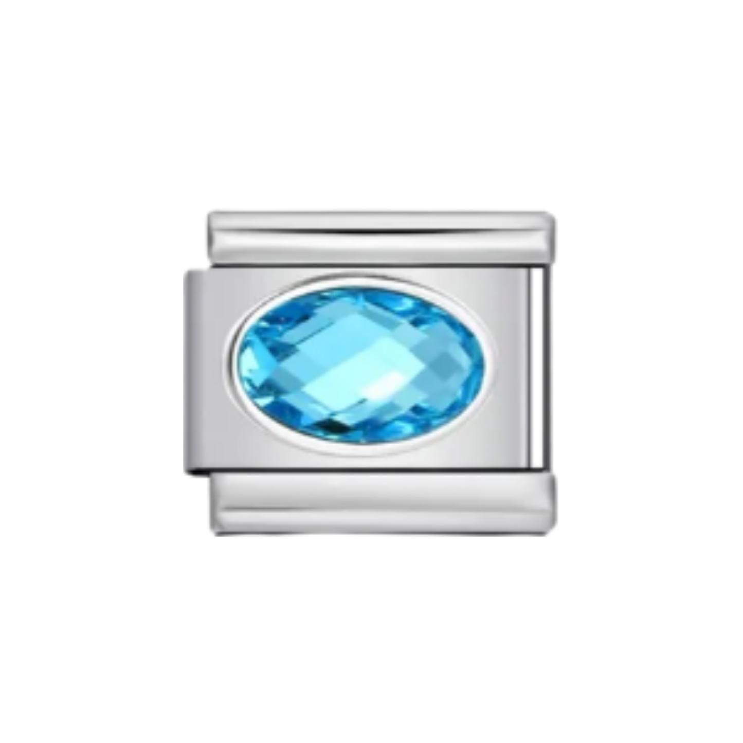 Charm Plateado Piedras de Colores