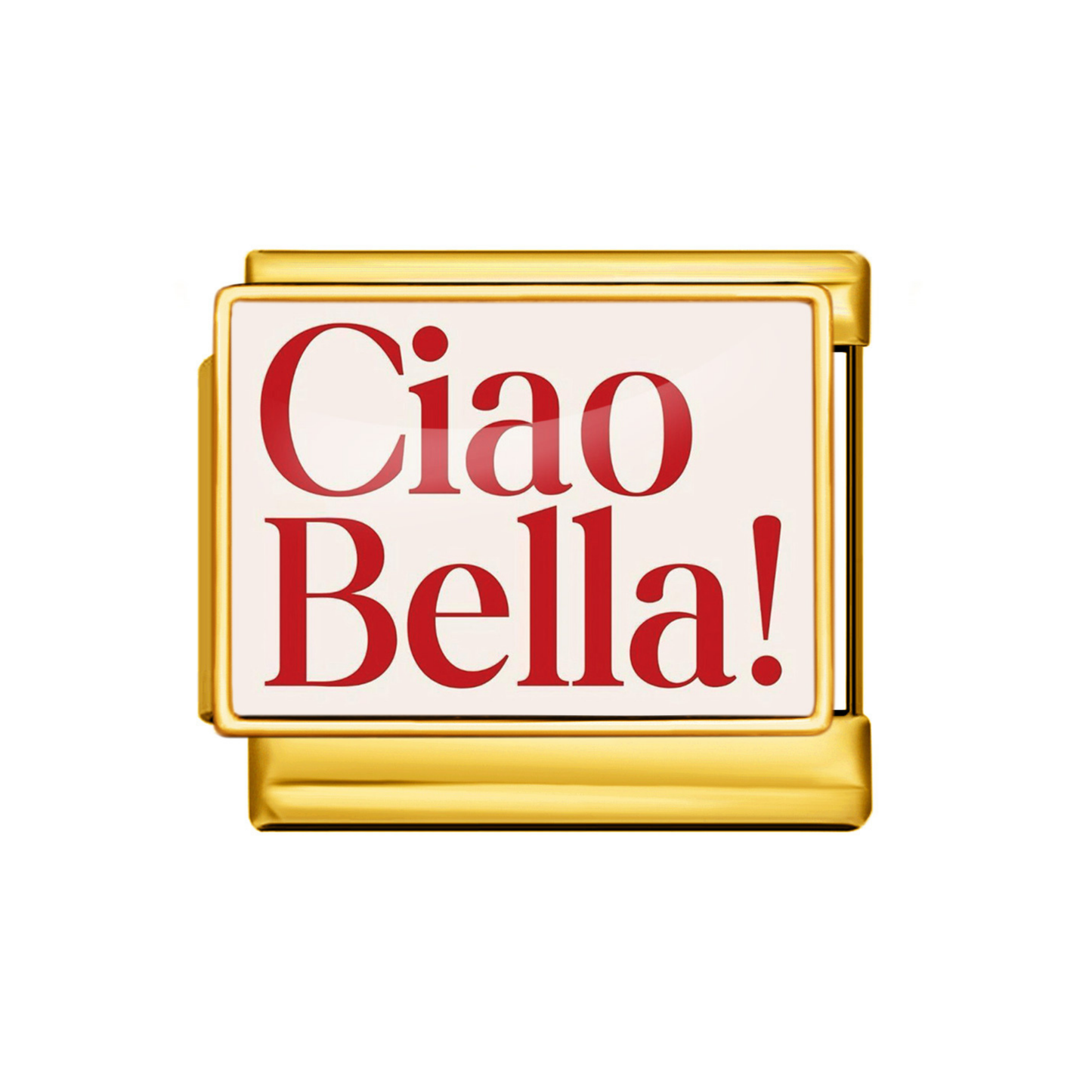 Charm Ciao Bella! Plateado & Dorado