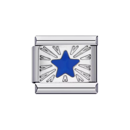 Charm Estrella- Plateado & Dorado