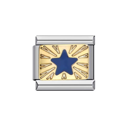 Charm Estrella Dorado & Plateado
