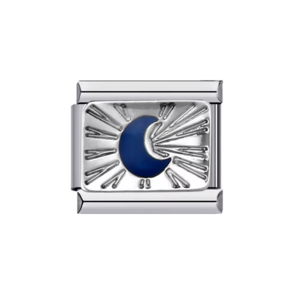 Charm Luna Plateada & Dorado