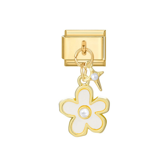 Charm Flor Dorada