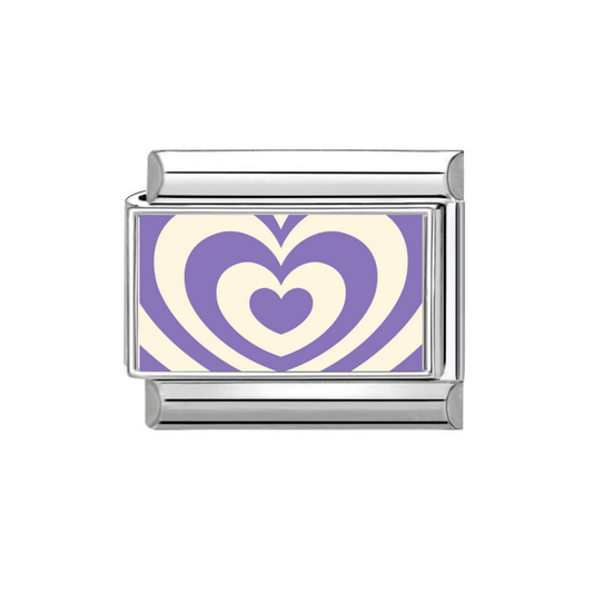 Charm Corazón Morado